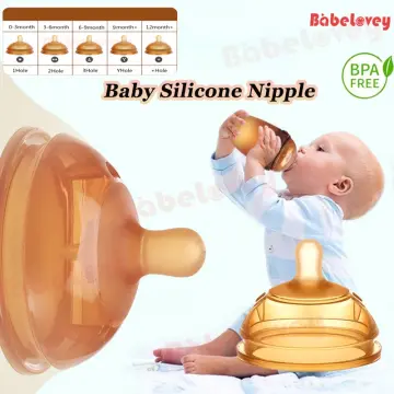 BEST Silicone Nipple for Baby Regular Standard Size 1 piece