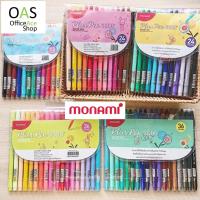 MONAMI Fine-Liner ปากกาสีน้ำ โมนามิ Plus Pen 3000: แพ็ค 12, 24, 36 สี