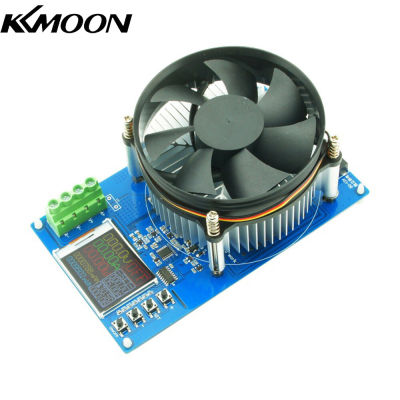 KKmoon โหลดอิเล็กทรอนิกส์10A 150W 1.77นิ้วแบตเตอรี่พลังงานจอแสดงผลสี TFT อายุเครื่องทดสอบจอมอนิเตอร์การจ่ายไฟกระแสไฟฟ้าแรงเครื่องทดสอบมิเตอร์สายไฟสี่สาย