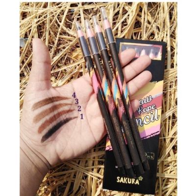 ดินสอเขียนคิ้วเชือกดึง SAKURA Eyebrow rope pencil