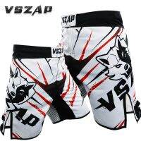 D1☄✿ VSZAP กางเกงขาสั้นต่อสู้แฟชั่น EXPLODING MMA ฟิตเนสกีฬาสันทนาการศิลปะศิลปะป้องกันตัวแบบผสมผสานการฝึกอบรมกางเกงมวยไทย