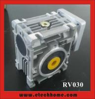 △♠ 7.5:1-80:1 Speed Gearbox Worm Reducer NMRV030 11mm Input Shaft RV030 for NEMA 23 stepper motor or 57mm DC motor