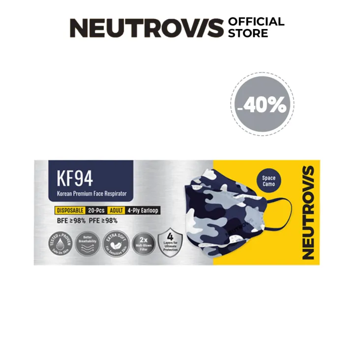 Khẩu trang Neutrovis có chứng nhận y tế không?
