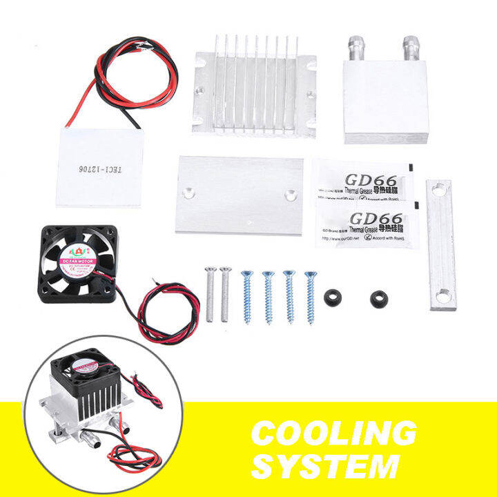 pohiks-1-pc-diy-kit-tec1-12706-thermoelectric-peltier-module-water-cooler-cooling-system-60w-small-scale