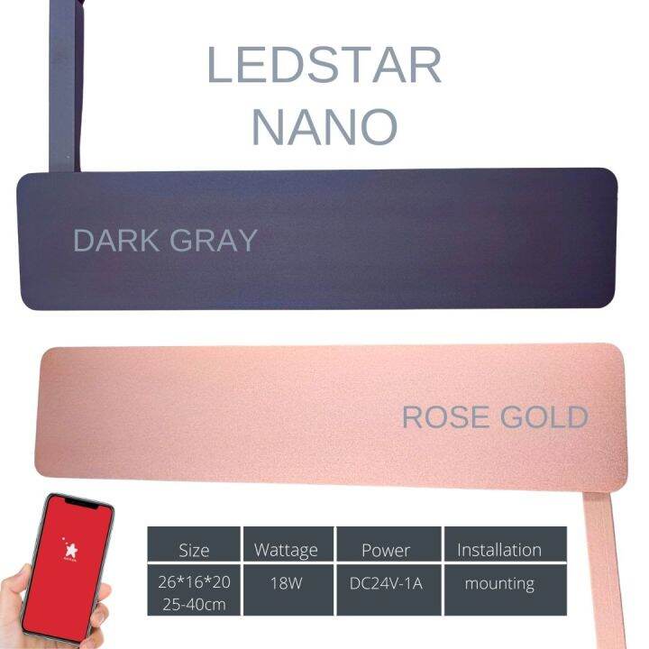 View of LEDSTAR AQ Nano - Series high quality RGBW full-spectrum led ...
