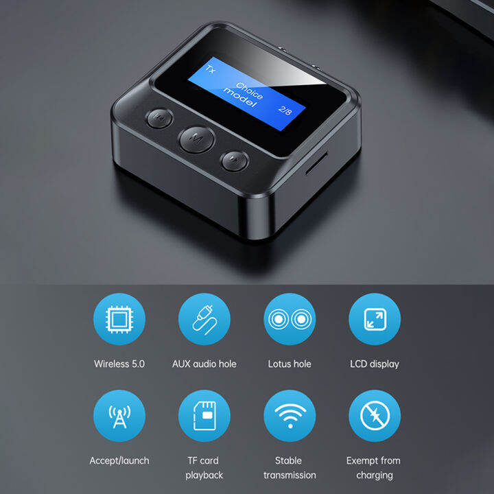 Bluetooth Audio Adapter for Music Streaming Sound System Wireless Audio