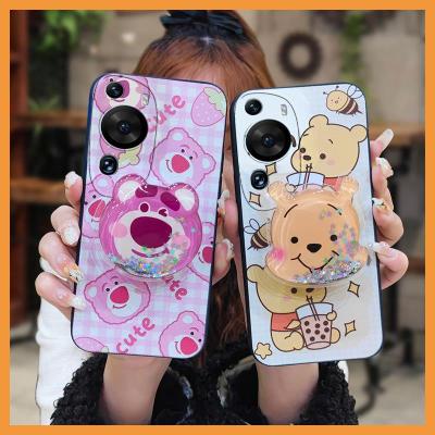 Fashion Design Cover Phone Case For Huawei P60 Art Silicone New Arrival Cartoon glisten Dirt-resistant Soft Case Cute