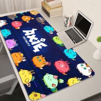 Kawaii Axie Infinity Mouse Pad Large 90x40 XXL Gaming Accessories Keyboard Desk Mat PC Gamer Computer Carpet Cute Anime Mousepad Basic Keyboards