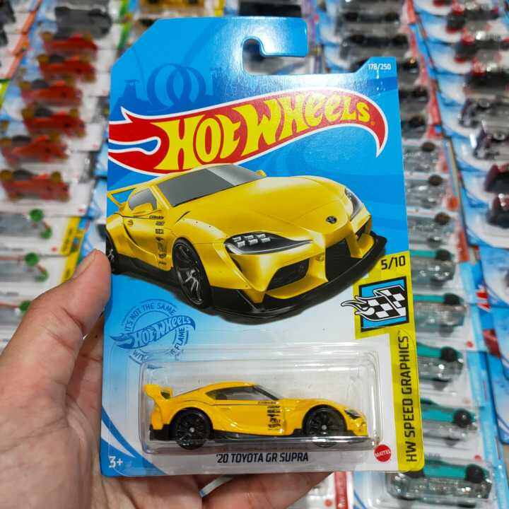 Hot Wheels Hotwheels 20 Toyota GR Supra Greddy Kuning Yellow Lot Q 2021