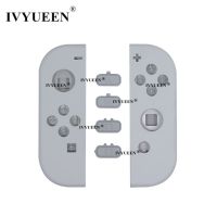 IVYUEEN สำหรับนินเท็นสวิตช์ Ns/oled JoyCon จอยที่สามารถนำมาประกอบกันได้คอนโทรเลอร์สำหรับเปลี่ยนเคสแบบเปลือกหอยไขว้ดาบมีปุ่ม