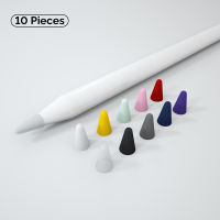 10pcs Silicone Replacement Tip Case Nib Protective Cover Skin for Pencil 1st 2nd Touchscreen Stylus Pen Case