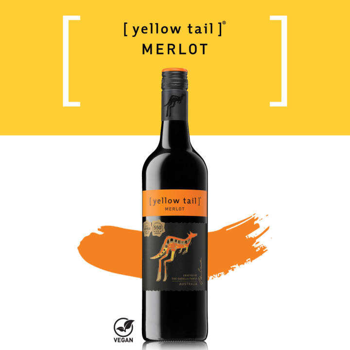 Yellow Tail Merlot Red Wine 750ml | Lazada Singapore