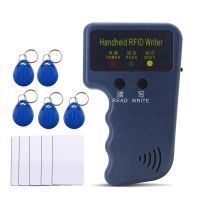 Handheld Flipper Zero Duplicator Card Reader 125KHz EM4100 Video Programmer Writer Repetitive Wipe T5577 Handheld RFID Writer