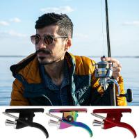 Fishing Casting Trigger Casting Trigger Fixed Spool Casting Aid Thumb Button Trigger Fishing Finger Guard Fishing Rod Clamp Fishing Accessories qualified