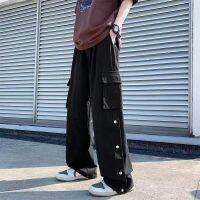 Lucky MensNew Casual Pants Men Loose Korean Version Of The Hip Elastic Waist Men Bunched Pants CYWP-K166