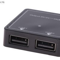 LTG 5V 3A ตัวควบคุมแรงดันไฟฟ้าที่ชาร์จ USB แบบคู่แบตสำรองแผงโซล่า