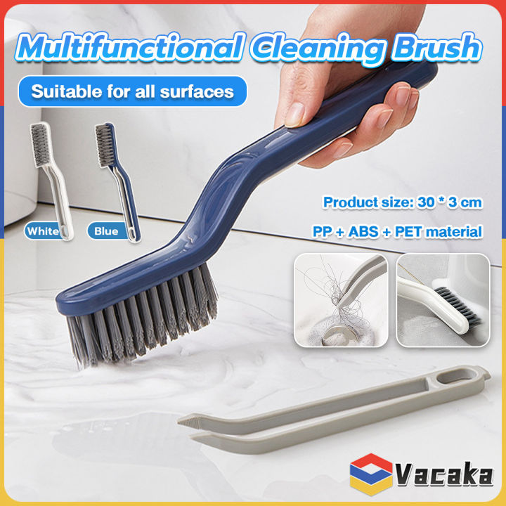 2-in-1 Multifunctional Floor Seam & Corner Gap Clean Brush for Bathroom  Kitchen