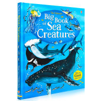 Usborne Big Book Of Sea Creatures English Original Picture Books Children S Science English Picture Book Large Format Hardcover Picture Book Including Large Folding หนังสือภาพ