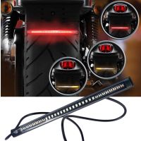 Universal Motorcycle Brake Stop Light Turn Signal Light 48 LED Tail Lamp Strip Waterproof 2835 3014 SMD Decoration Accessories