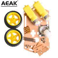 AEAK Mart Car Chassis Tracing Car The Robot Car Chassis With Code Disc Tachometer For Arduino