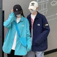 ▪NORTH FACE [เวอร์ชั่นถูกต้อง] เวอร์ชั่นสูงสำหรับเสื้อแจ็คเก็ตชายกันลมและหญิงสไตล์เดียวกันในฤดูใบไม้ผลิและเสื้อแจ็คเกตสำหรับวัยรุ่นชายบรรยากาศแบบสปอร์ตกลางแจ้งหลวมเข้าได้กับทุกชุด