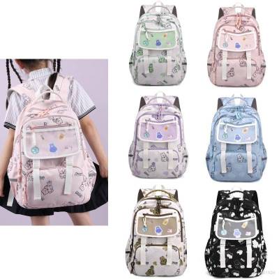 Backpack for kids Student Large Capacity Printing Fashion Personality Multipurpose Female Bags