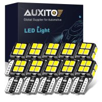 AUXITO 10Pcs T10 W5W Canbus LED Bulb for Mercedes Benz W204 W211 W205 W212 W169 W202 W203 W176 Interior Trunk Lamp Parking Light Bulbs  LEDs HIDs