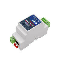 ZLAN5143D การติดตั้งราง Din Serial To Ethernet Device Server Modbus Gateway RS485ไปยัง TCPIP DC9-24V