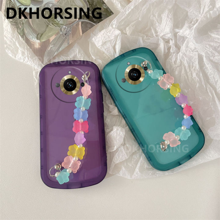 dkhorsing-เคสโทรศัพท์ใหม่สำหรับ-oppo-realme-11-11-pro-11-pro-ป้องกันเลนส์โปร่งใสแฟชั่น-realme11ปลอกอ่อนกันกระแทก11pro-realme-พร้อมสายรัดข้อมือหมีน่ารัก