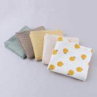 ❂ 23x23cm Muslin Baby Washcloths with Strong Absorbent 8 Colors Face Towels