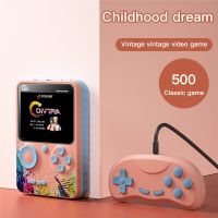 ♥คลังสินค้าพร้อม + Gratis Ongkir♥2023 Coolbaby G5ทีวีขนาดเล็กย้อนยุคมือถือคลาสสิกแบบพกพาเครื่องเล่นวิดีโอเกมในตัวเกม500 3.0เครื่องเล่นนิ้วหน้าจอ