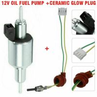 Air Diesel Parking Heater Oil Fuel Pump 12V Ceramic Glow plug 12V pulse oil pump set For 2KW to 5KW Webasto Eberspacher