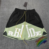 RHUDE Board Shorts Men Women 1:1 High Quality Rhude Shorts Inside Tag Mesh Multiple Pockets Breeches