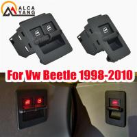 หน้าต่างสวิตช์กระดุมมาสเตอร์พลังงานไฟฟ้ารถยนต์สำหรับ Volkswagen Beetle 1998-2010 1C0959527 1C0959855 1C0959851