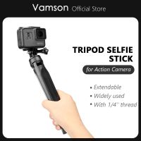 ◈﹍♝ Vamson for Xiaomi Tripod Selfie Stick for iPhone for DJI OSMO Action Sports Camera Yi 4K Accessories for Gopro Hero 7 6 5 VP423