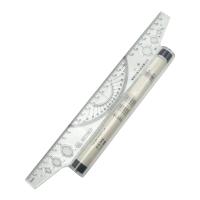 30cm Angle Parallel Ruler Universal Foot Chiban Angle Rule Balancing Scale Drawing Reglas Multi-purpose Rolling Ruler