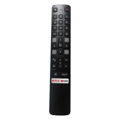 New Original RC901V FMR1 For TCL Voice LCD LED Remote Control Netflix Youtube 32A323, 32A325, 32P30S, 32S330, 32S6500, 32S6500A, 32S6500S, 32S6510S, 32S6800, 32S6800S, 40A323, 40A325, 40S330, 40S6500, 40S6500FS, 40S6510FS, 40S6800, 40S6800