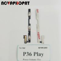 Novaphopat For Itel P36 Play ปุ่มเปิดปิดริบบิ้นที่ปรับเสียงขึ้นลงสายเคเบิลงอได้ปุ่มเปิด/ปิดไอโฟน