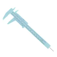 baoda 1PC 6นิ้ว150มม.พลาสติก vernier caliper sliding Gauge ไม้บรรทัดเครื่องประดับวัด