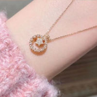 [COD]BB สร้อยคอรูปหัวใจผู้หญิงเพชรเต็มรูปแบบ Zhou Jia Heart Connected Pendant โซ่กระดูกไหปลาร้าสร้อยคอออกแบบที่เรียบง่ายสำหรับผู้หญิง