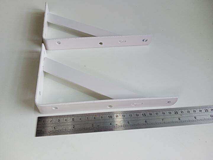 Set of 2 Wall Bracket Wide thick body 250mm 9.8inches 200mm 7.8 inches