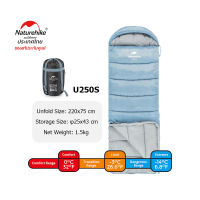 Naturehike Thailand ถุงนอน U250s พับเก็บง่าย Envelope sleeping bag with hood