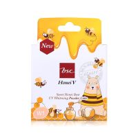 BSC Honei V Sweet Honei Bear UV Whitening Powder Cake #W2 สำหรับผิวสองสี 9 กรัม