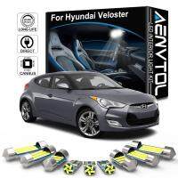 [ANYA Auto Parts] AENVTOL Canbus สำหรับ Hyundai Veloster FS JS 2011-2012 2013 2014 2016 2017 2018 2019 2020อัตโนมัติ LED อุปกรณ์ตกแต่งภายในชุด