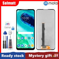 Salmatt ต้นฉบับสำหรับ Motorola Moto G จอ LCD อะไหล่หน้าจอสัมผัสตัวประกอบดิจิตอลสำหรับ Motorola Moto G XT2045-3เร็ว