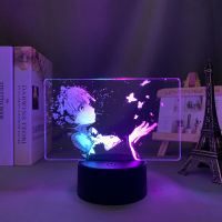 Dual Color Led Lamp Anime Re Zero Starting Life In Another World for Bedroom Decor Birthday Gift Manga 2 Tone Led Light Re Zero