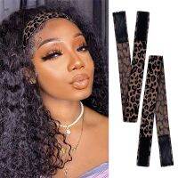 Wig Band For Edges Melt Band For Lace Wigs Adjustable Magic Sticker Edge Slayer Band 3-4cm Width Elastic Band for Hair Edges Adhesives Tape