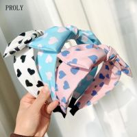 【CC】 PROLY New Fashion Hair Accessories Headband Big Hairband Wide Side Turban Headwear