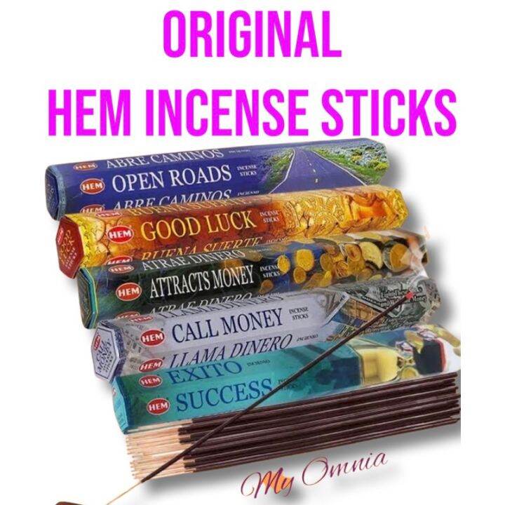️ ORIGINAL HEM INCENSE STICKS AUTHENTIC IMPORTED from India 20 Sticks