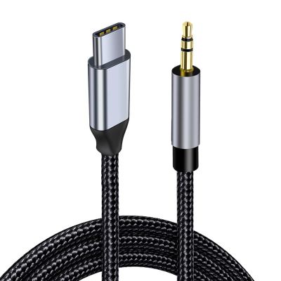 Type C Male To 3.5mm Male Aux Audio Cable Headset Speaker Headphone Jack Adapter Car Aux for Samsung Xiaomi Redmi Huawei Honor Cables